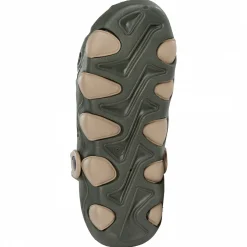 Almwalker EVA Schlappen Wild Summer Unisex (Oliv/Ocker)