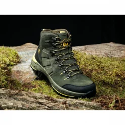 Almwalker Outdoorboots Kongo Herren (Oliv/Schwarz)