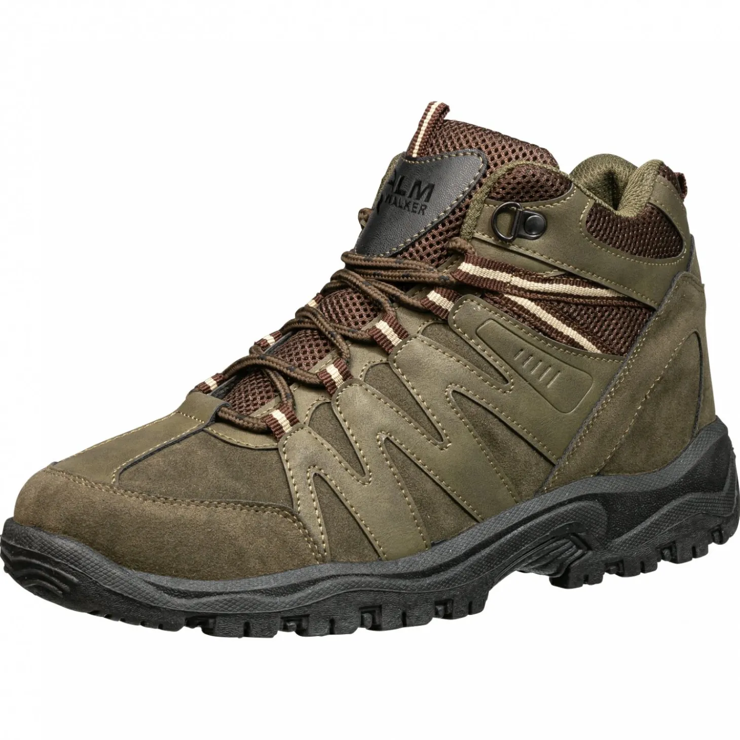Almwalker Outdoorboots Montana Herren (Oliv/Braun)