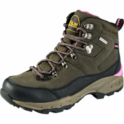 Almwalker Outdoorboots Ventura Pro Damen (Oliv/Schwarz/Rosa)