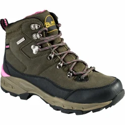 Almwalker Outdoorboots Ventura Pro Damen (Oliv/Schwarz/Rosa)