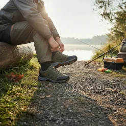 Almwalker Outdoorschuhe Basecamp IV Herren (Oliv/Schwarz)