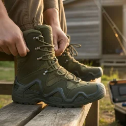 Almwalker Outdoorstiefel Forest Pro - High Herren (Oliv)