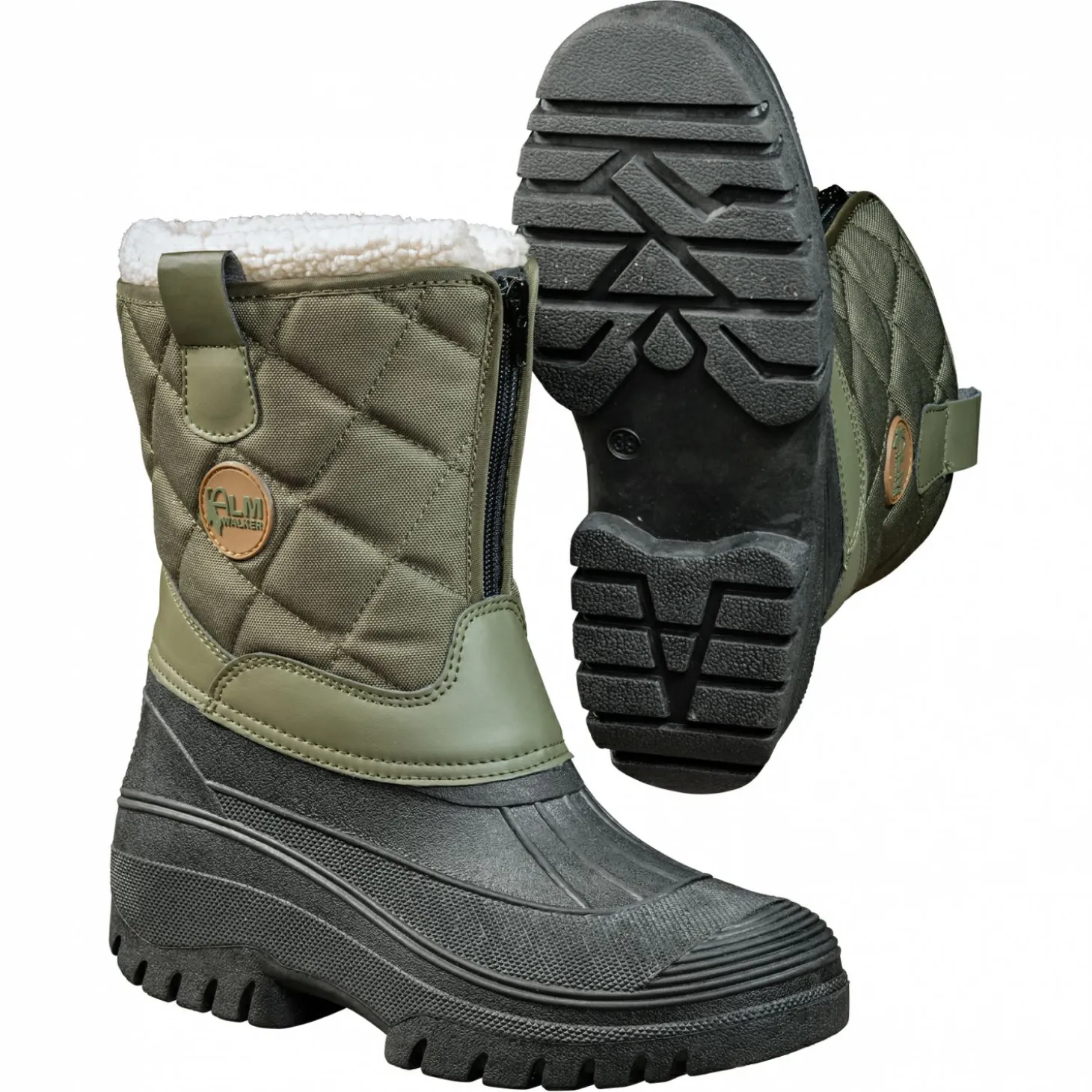 Almwalker Winterstiefel Tumba Herren (Oliv/Schwarz)