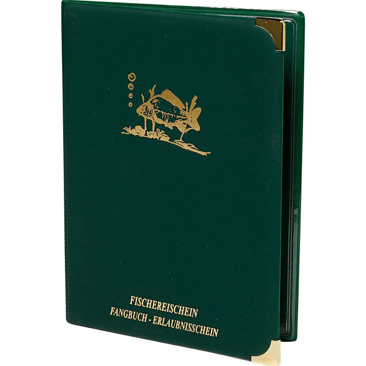 Angelscheinetui "Karpfen" (Grün)