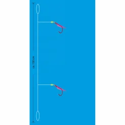 Aquantic Real Skin Vorfach Rig 2 (Pink)