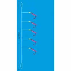 Aquantic Real Skin Vorfach Rig 5 (Pink)