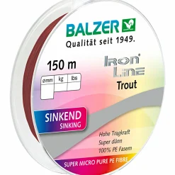 Balzer Angelschnüre Iron Line (braun)
