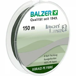 Balzer Angelschnur Iron Line 8 (grün, 150 m)