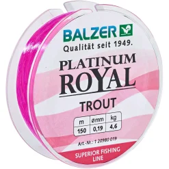Balzer Angelschnur Platinum Royal Trout (pink)