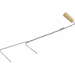 Balzer Edelstahl Räucherhaken (Holzgriff)