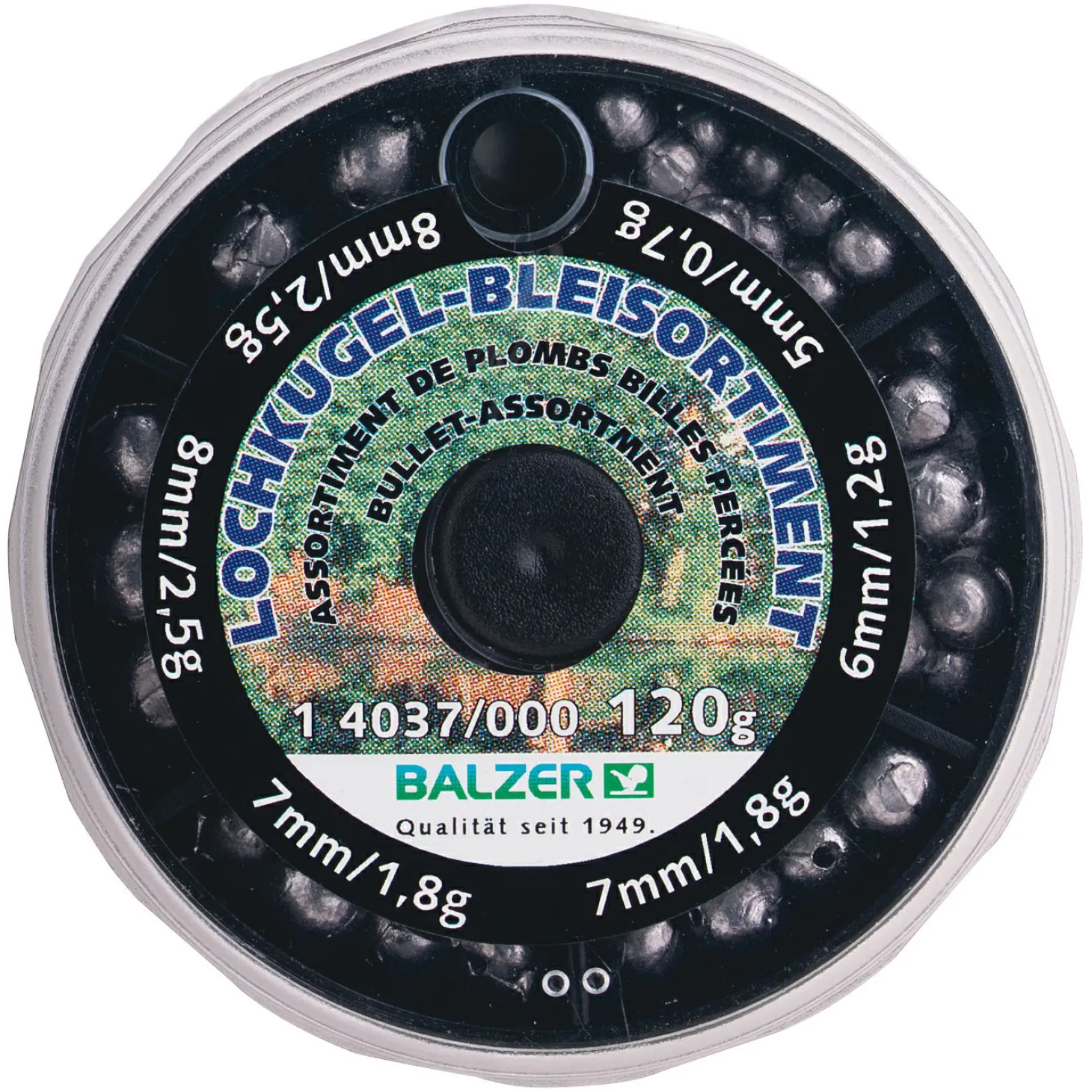 Balzer Lochkugel Bleisortiment