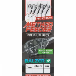 Balzer Method Feeder Haken mit Pelletband