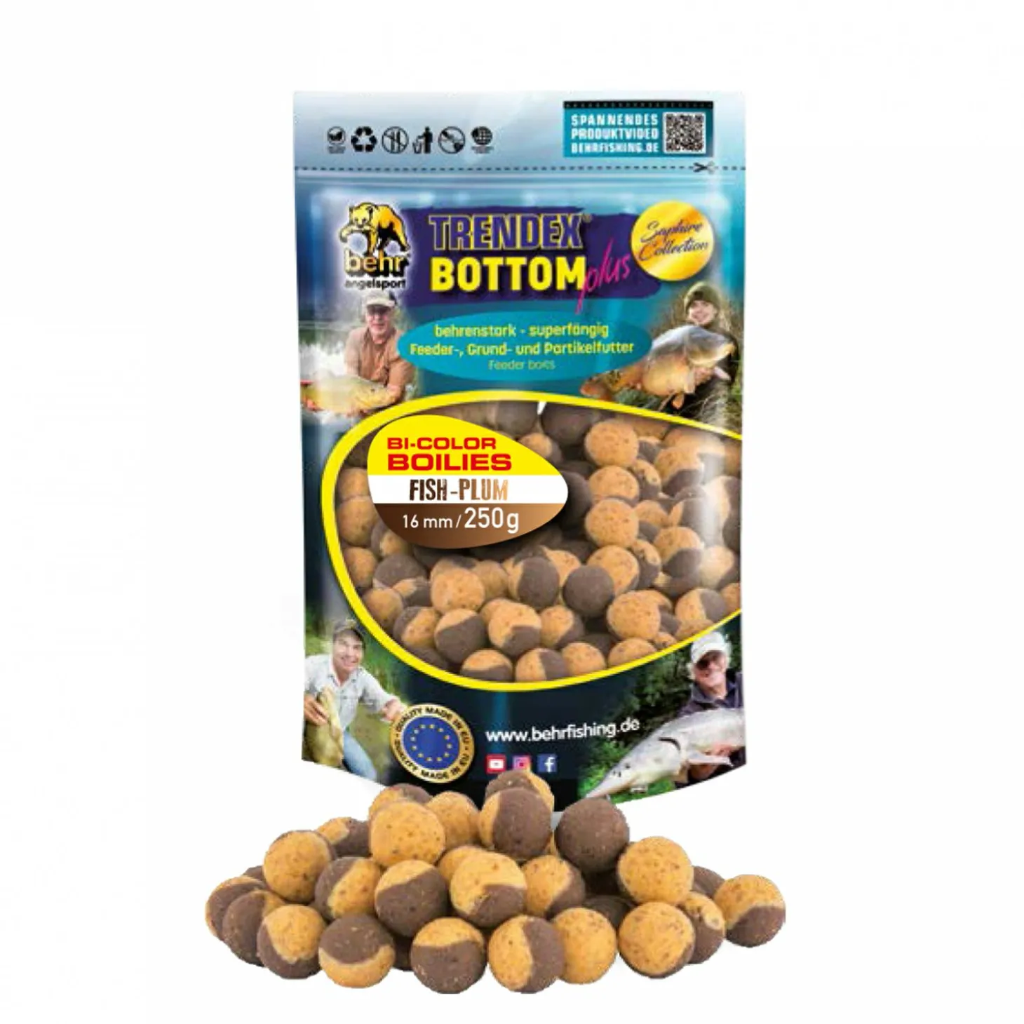 Behr Bi-Color Boilies (Fisch-Plum)