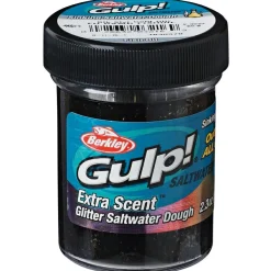 Berkley Gulp!® Saltwater Dough (Black Silver/Gold Glitter)