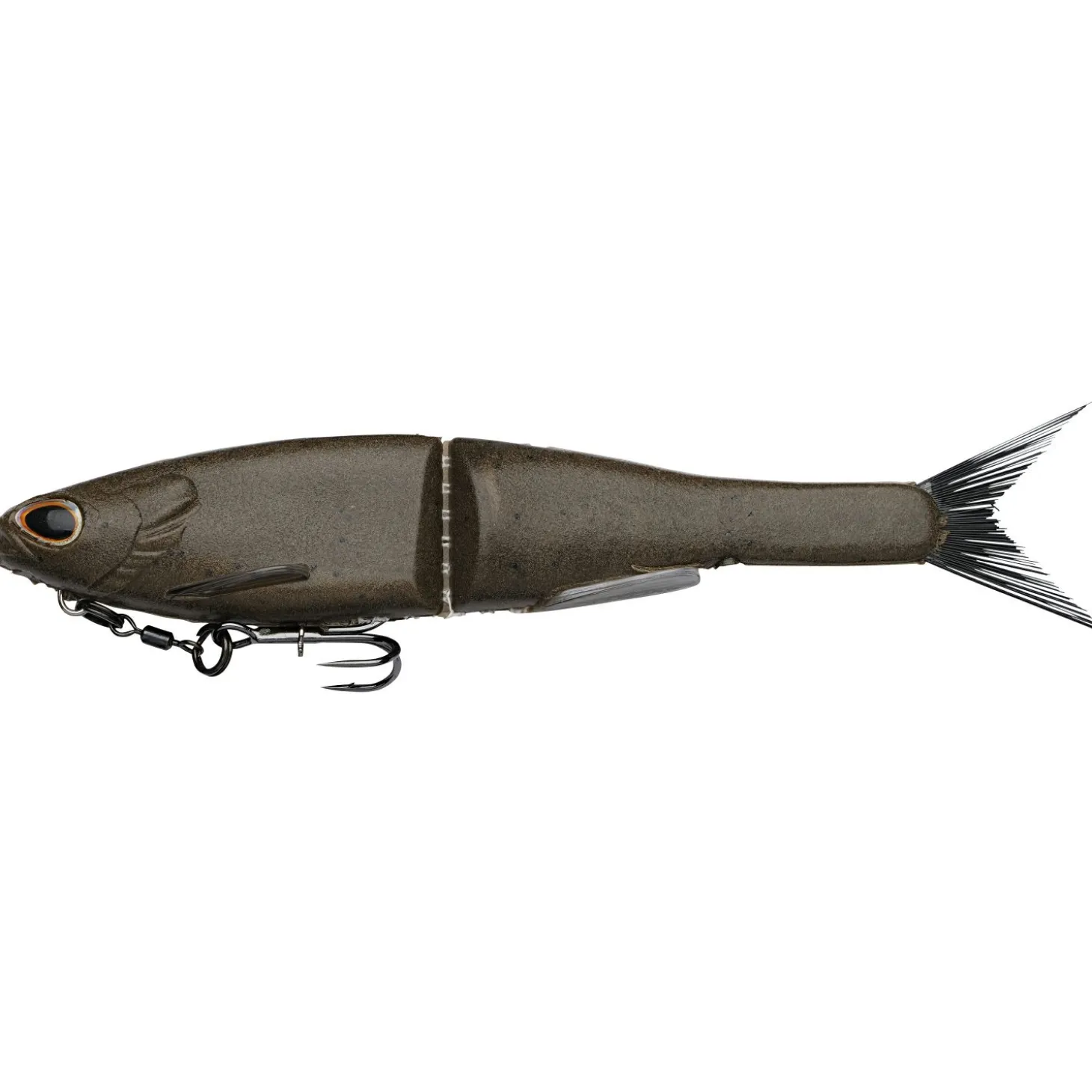 Berkley PowerBait Nessie (Green Pumpkin)