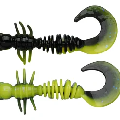 Berkley PowerBait Power Curly (Black/Sunshine Yellow)