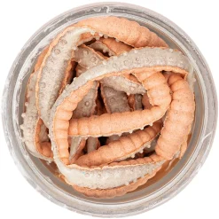 Berkley Softbait PowerBait Power Honey Worm (orange/pearl)