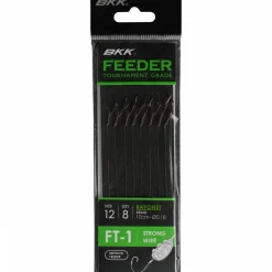 BKK Snelled Feeder FT-1 Bayonet Rigs-Braid