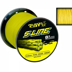 Black Cat Angelschnur Cat S-Line gelb (3000 m)