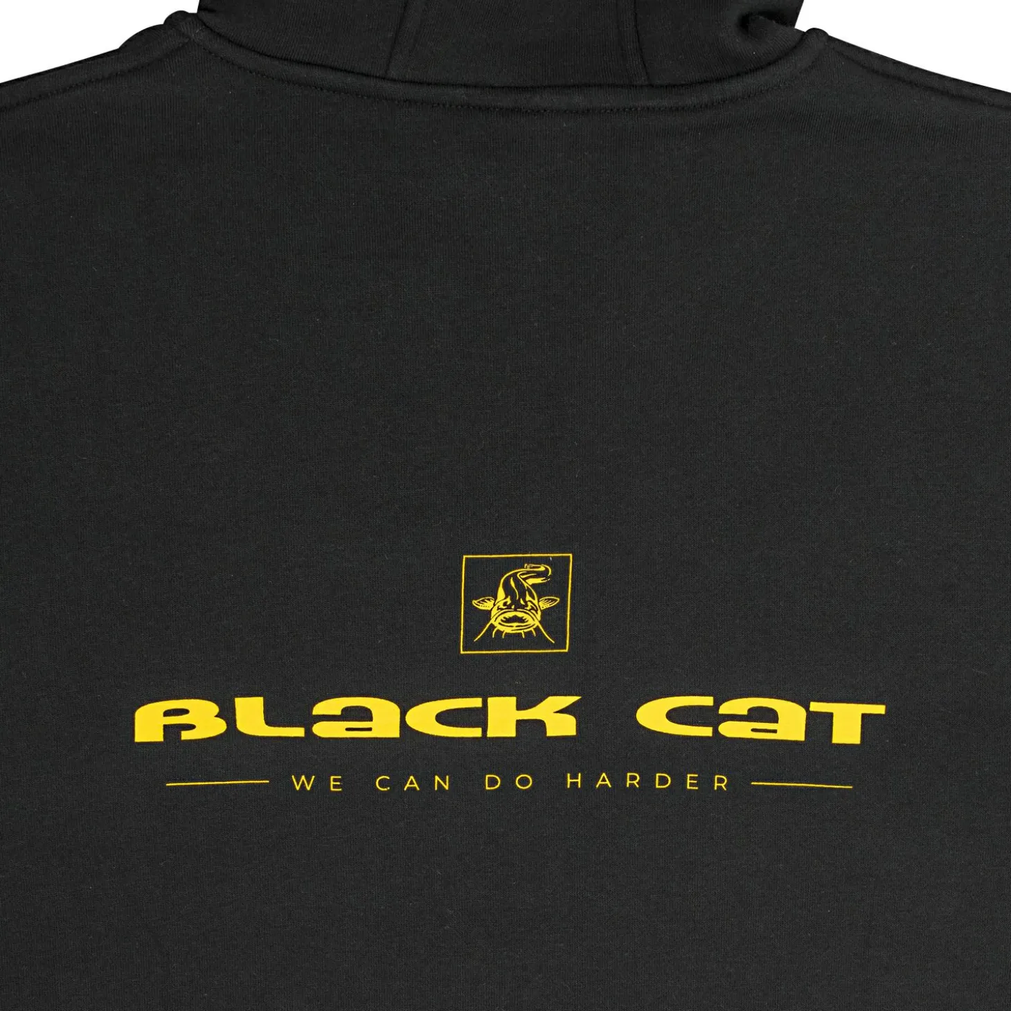 Black Cat Cat Zipper (Black)