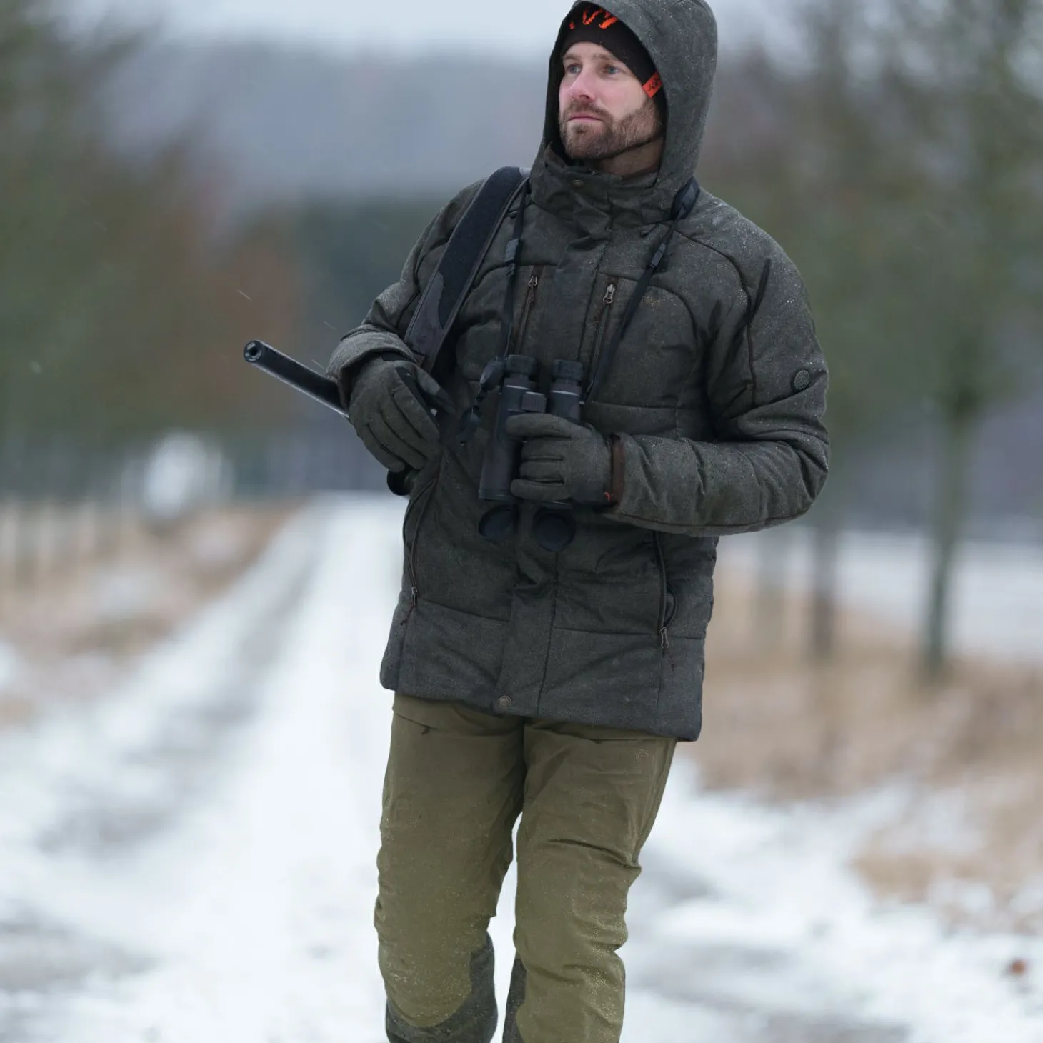 Blaser Ake Hose Vintage Herren (Olive Mélange/Schwarz)