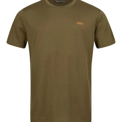 Blaser Base 160 Merino T-Shirt Herren (Dunkel Oliv)