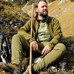 Blaser Flash Midlayer Jacke Herren (Dunkel Oliv)