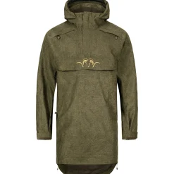 Blaser Laurent Smock Vintage Outdoorjacke Herren (Olive Mélange/Schwarz)