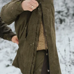 Blaser Laurent Smock Vintage Outdoorjacke Herren (Olive Mélange/Schwarz)