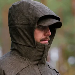 Blaser Laurent Smock Vintage Outdoorjacke Herren (Olive Mélange/Schwarz)