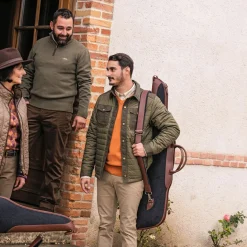 Blaser Ron Isolations Shacket Steppjacke Herren (Dunkel Oliv)