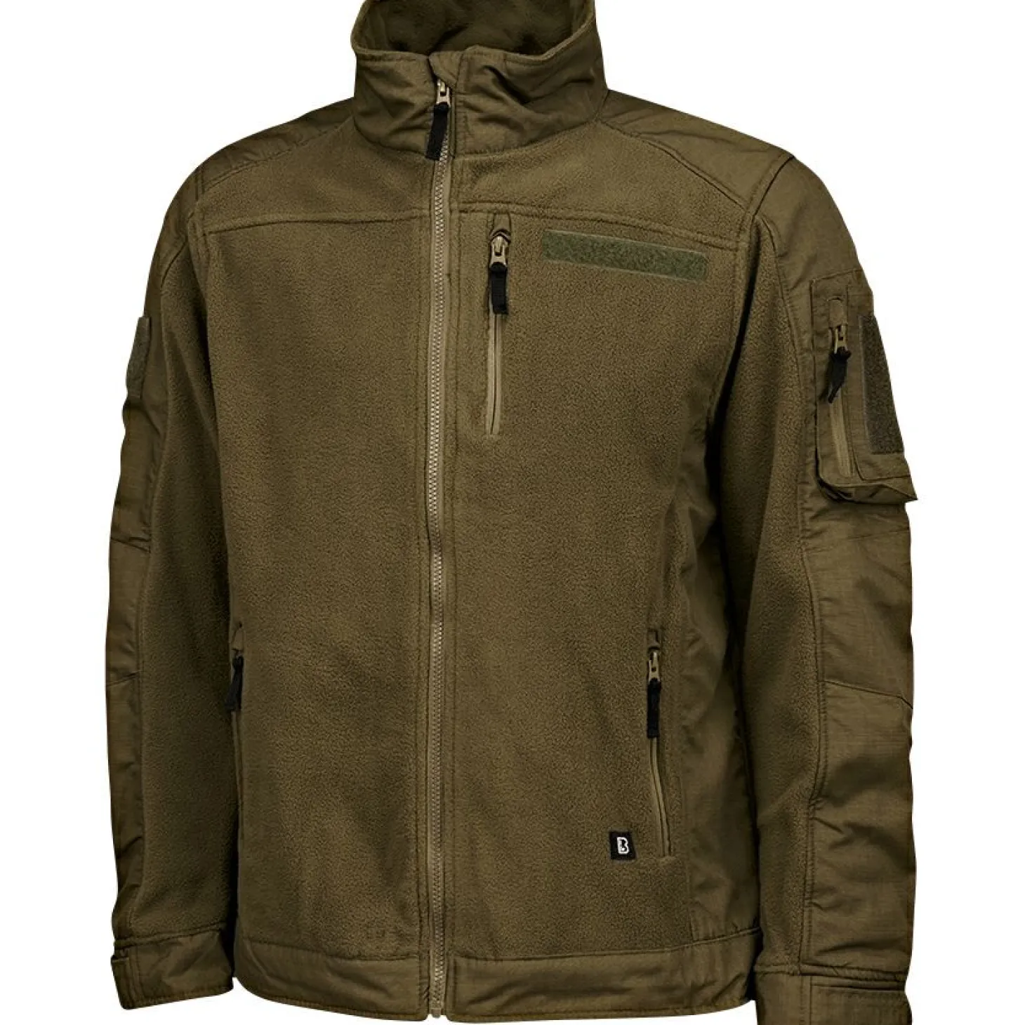 Brandit Fleece Ripstop Jacket Herren (Olive)