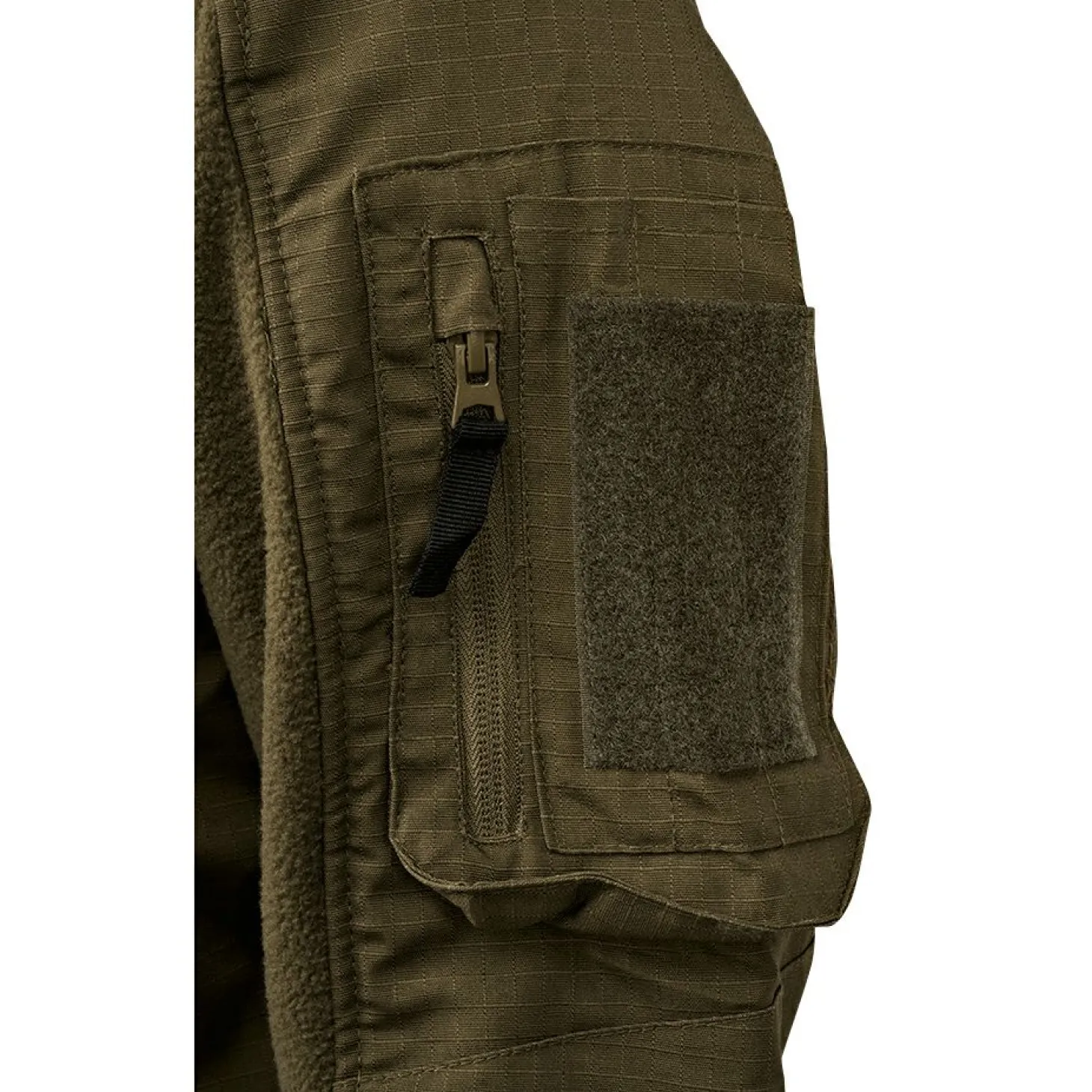 Brandit Fleece Ripstop Jacket Herren (Olive)