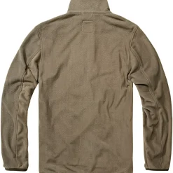 Brandit Fleece Troyer Herren (Olive)