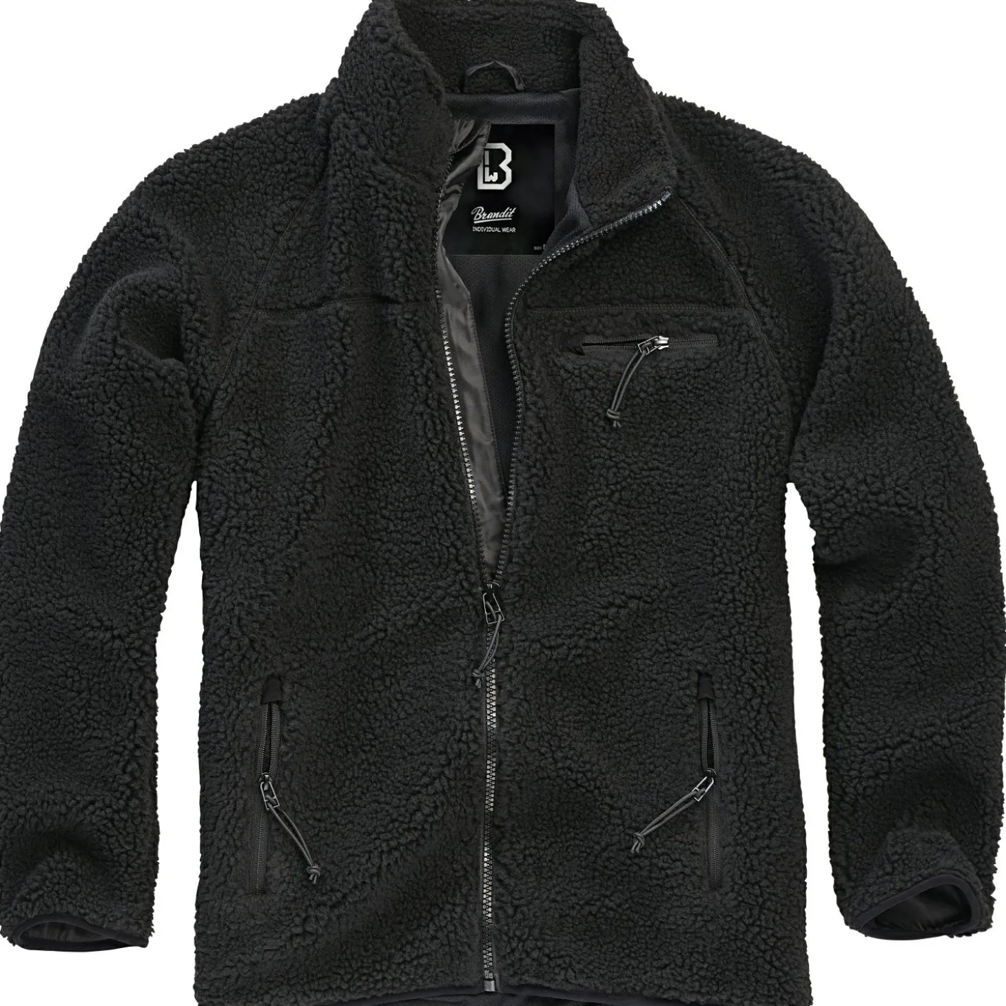 Brandit Teddyfleece Jacket Herren (Black)