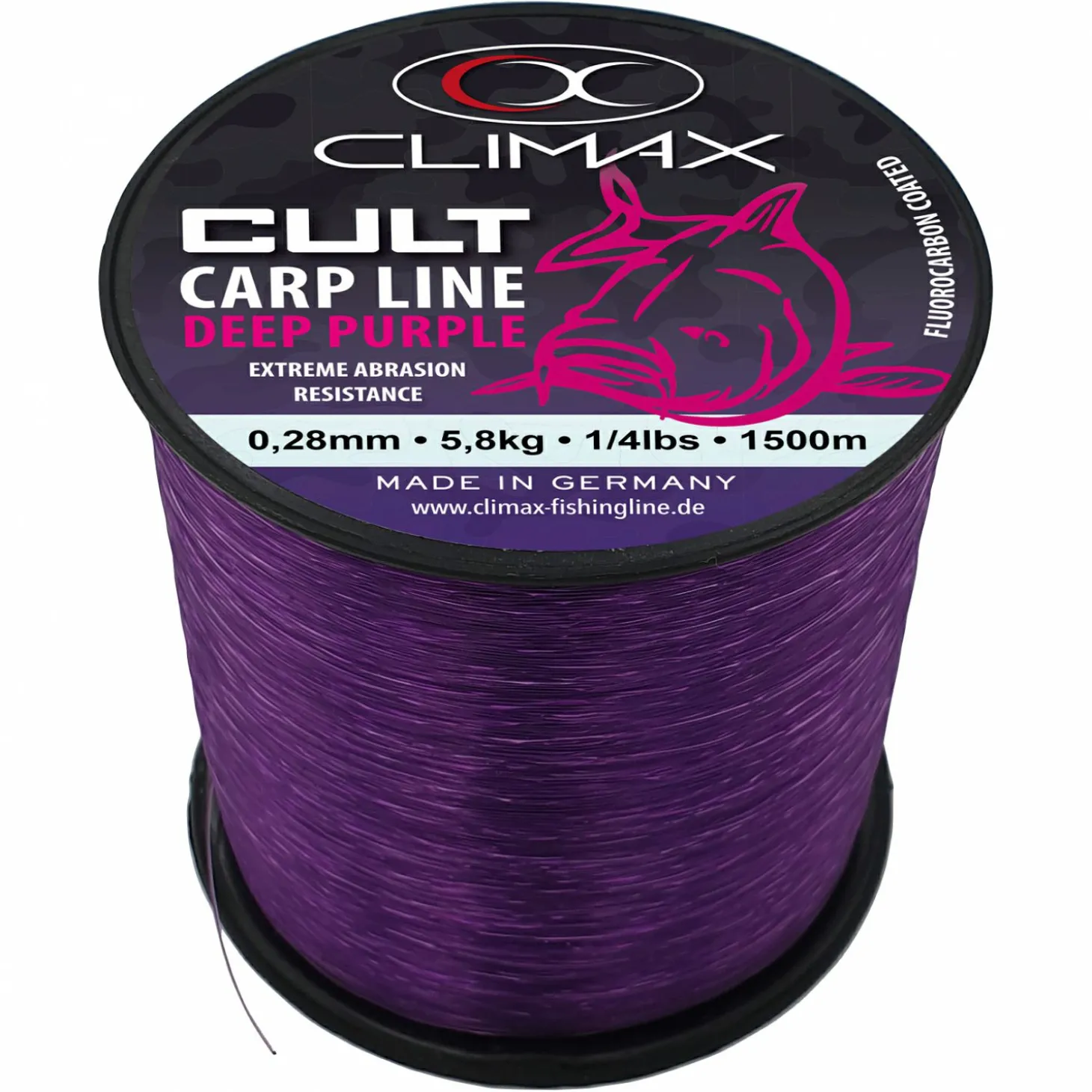 Climax Angelschnur Cult Carp Deep Purple Monofil (dunkellila)