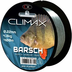 Climax Zielfischschnur Barsch (grau,grün, 400 m)
