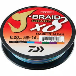 Daiwa Angelschnur J-Braid Grand X8 (multi-color, 150 m)