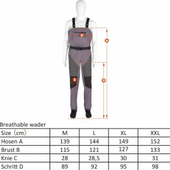 Daiwa D-Vec Breathable Waders