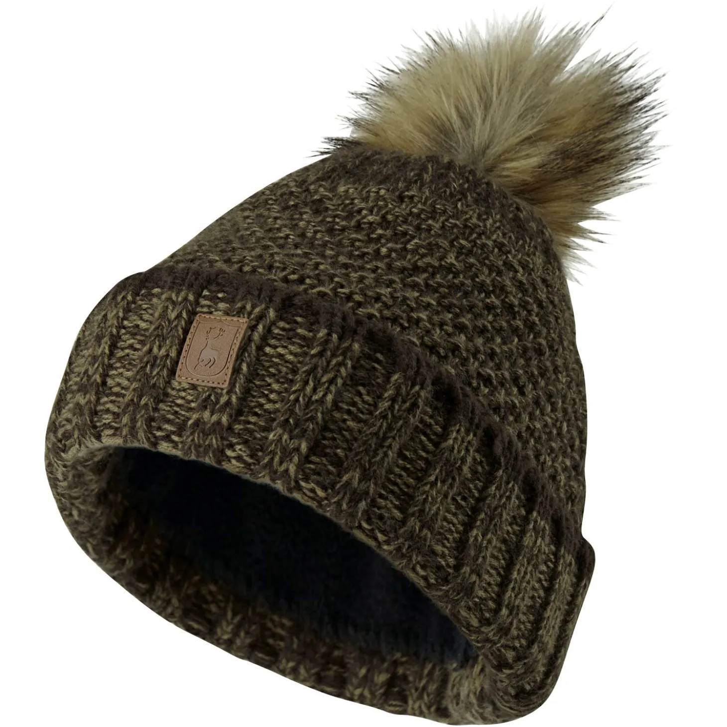 Deerhunter Lady Gestrickte Mütze Damen (Art Green)