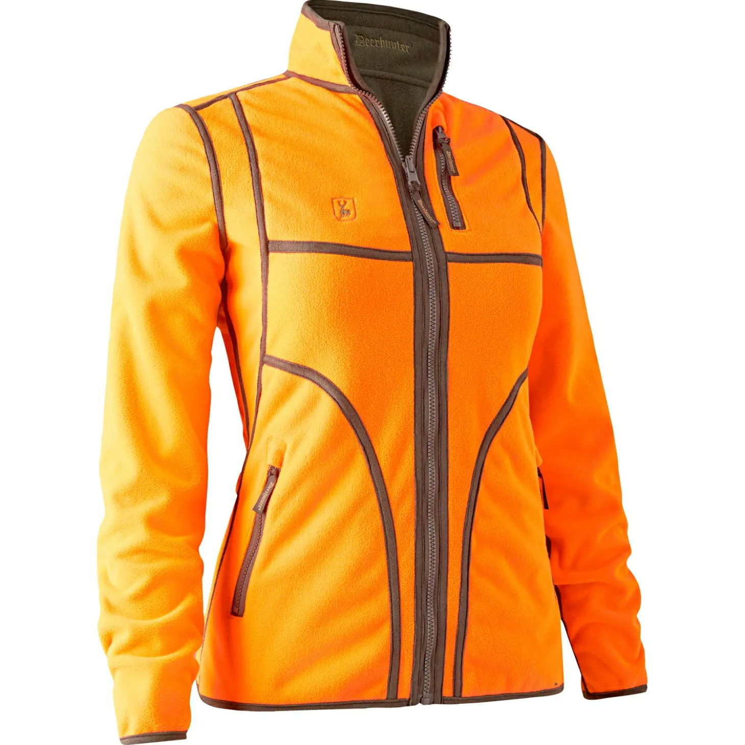 Deerhunter Lady Pam Bonded Fleecejacke Damen, wendbar (Orange)