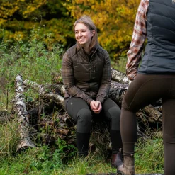 Deerhunter Lady Tights mit Verstärkung Damen (Black)