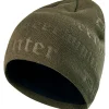 Deerhunter Logo Strickmütze (Tarmac Green)