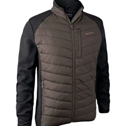 Deerhunter Moor wattierte Jacke Herren, mit Strick (Brown Leaf)