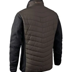 Deerhunter Moor wattierte Jacke Herren, mit Strick (Brown Leaf)