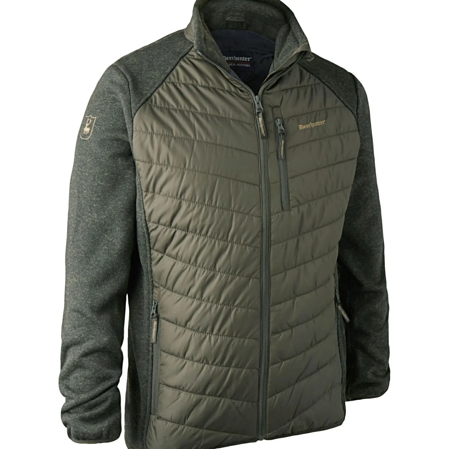 Deerhunter Moor wattierte Jacke Herren, mit Strick (Timber)