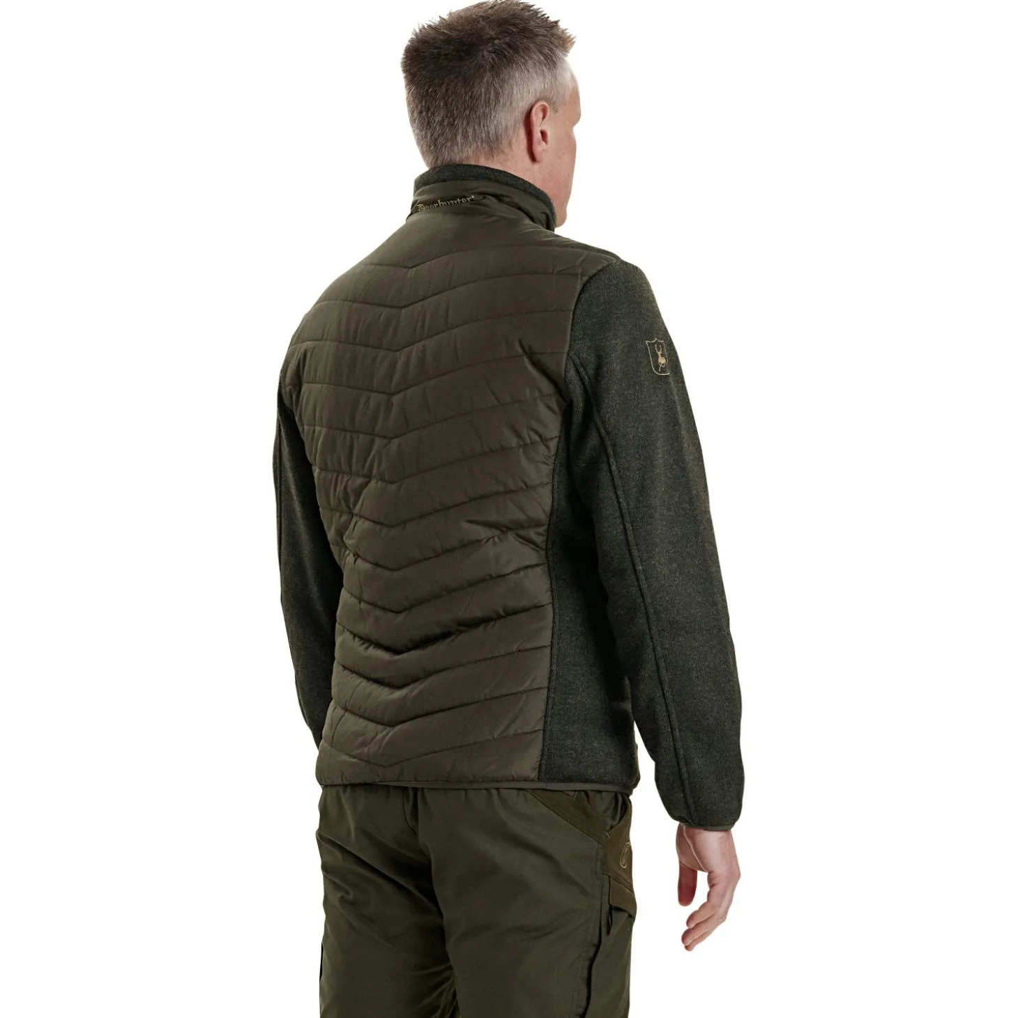 Deerhunter Moor wattierte Jacke Herren, mit Strick (Timber)