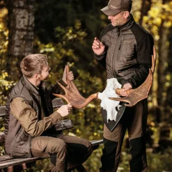 Deerhunter Moor wattierte Jacke Herren, mit Strick (Timber)