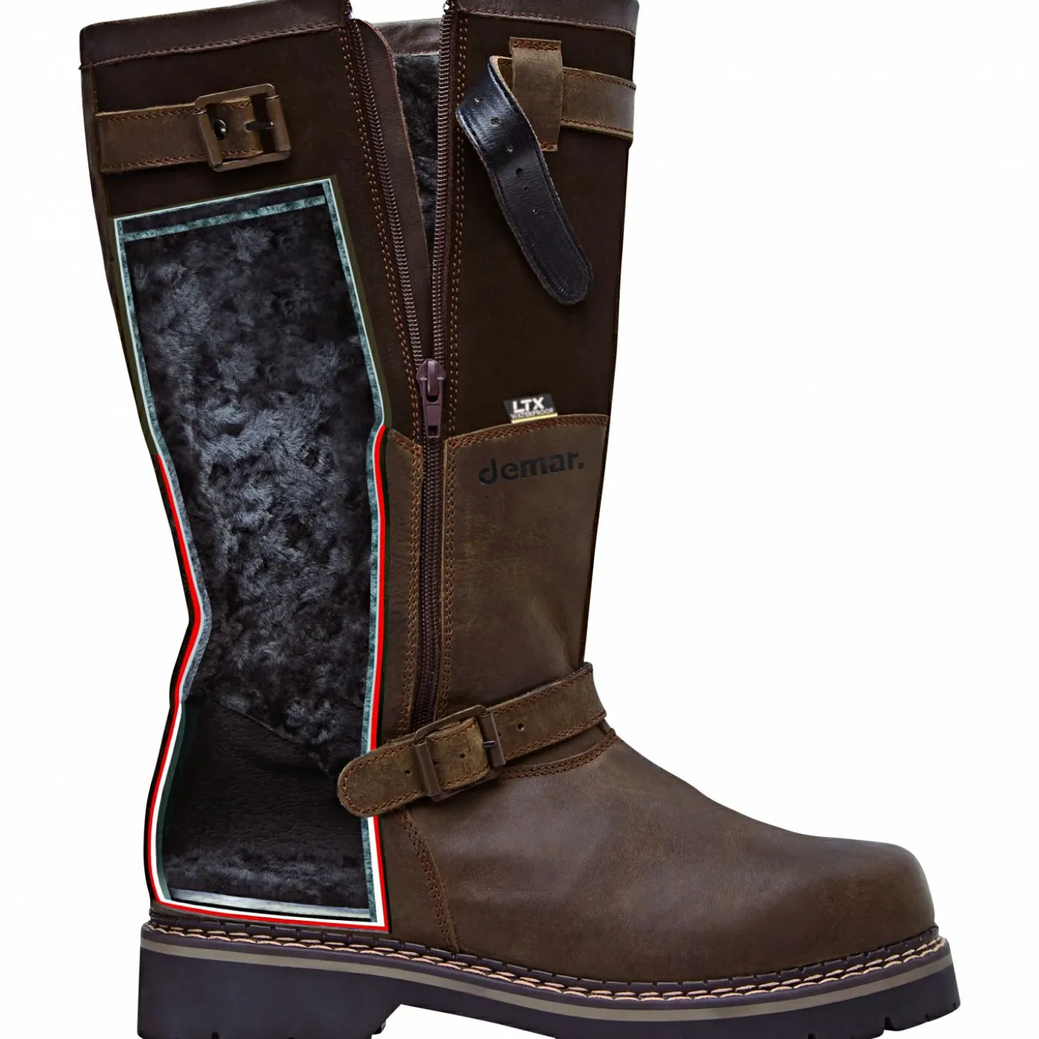 demar Tirol Deluxe High Boots Herren (Braun)